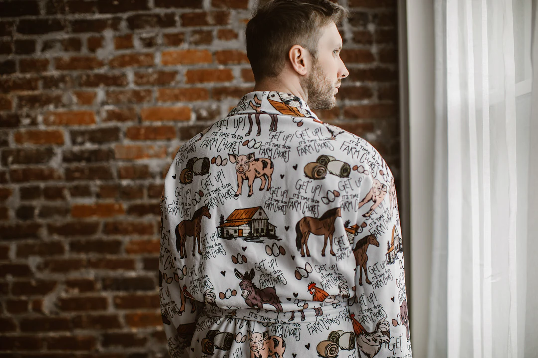 Farm Chores Friend Robe - Image 3