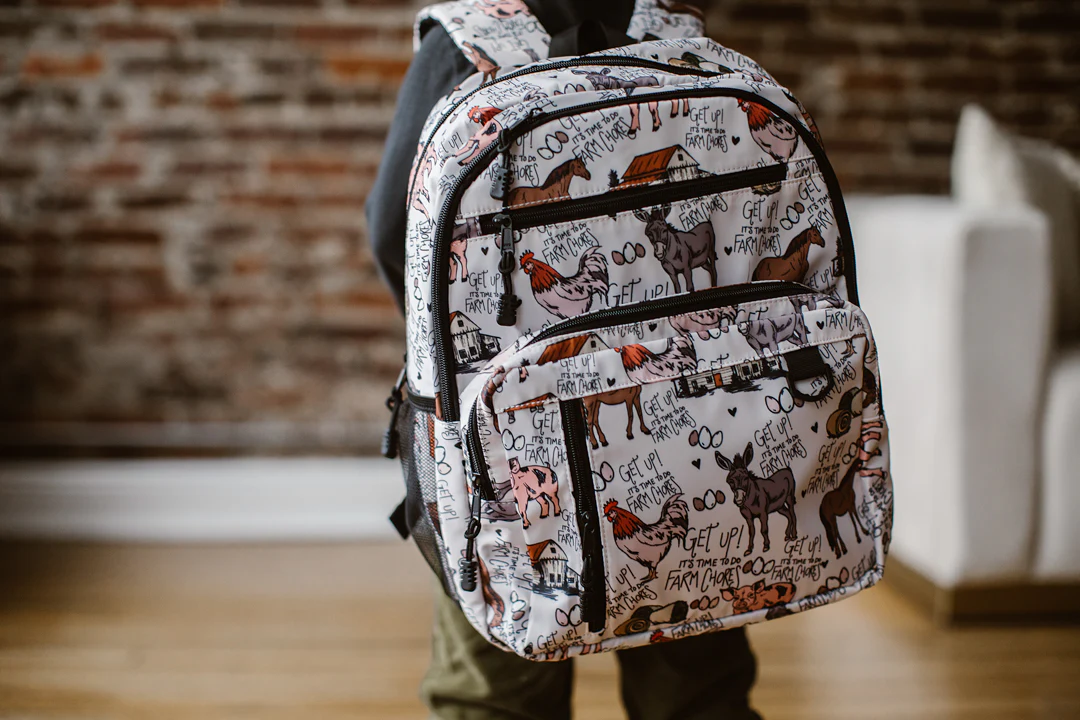 Farm Chore Friends Backpack / Bag - Image 4