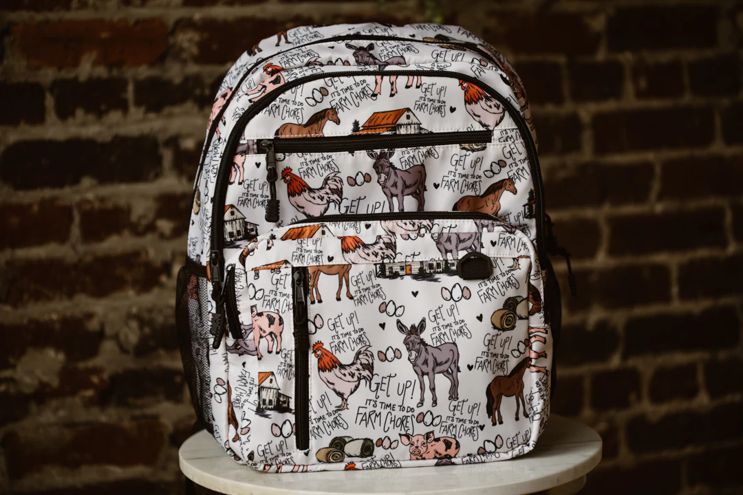 Farm Chore Friends Backpack / Bag - Image 6