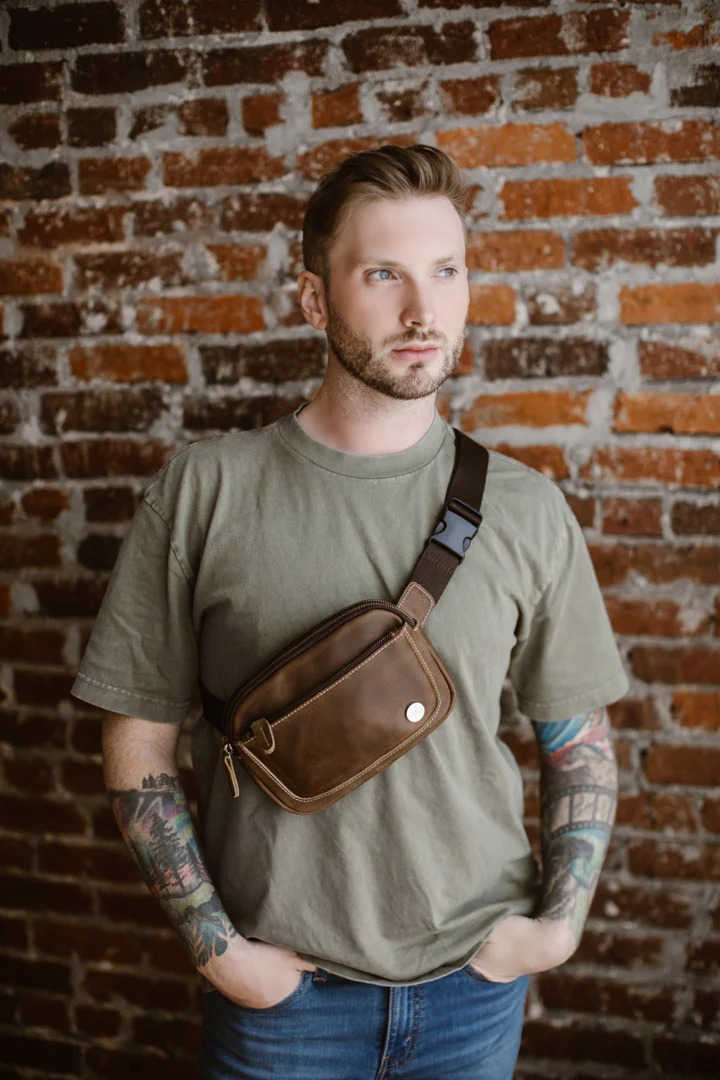 Leather Crossbody Bag