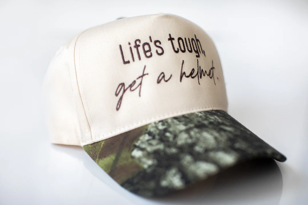 Life's Tough, Get a Helmet Hat - MM Hats Collection - Image 4